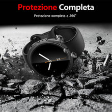 Carica l'immagine nel visualizzatore di Gallery, Misxi 2-Pezzi Cover Rigida per PC con Protezione in Vetro Temperato per Samsung Galaxy Watch 9/8 44mm, Custodia Anti-Sca