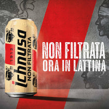 Carica l'immagine nel visualizzatore di Gallery, Birra Ichnusa Non Filtrata, Con gusto morbido ed equilibrato, Cassa 24 x 44 cl, 5% vol