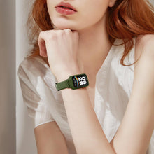 Carica l'immagine nel visualizzatore di Gallery, 2 cinturini compatibili con Xiaomi Smart Band 9 Active, cinturino sportivo in tessuto morbido ed elastico per Xiaomi Sma
