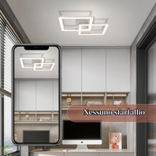 Carica l'immagine nel visualizzatore di Gallery, Homefire lampada da soffitto LED soggiorno design moderno 24W 4000K