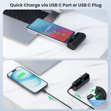 Carica l'immagine nel visualizzatore di Gallery, Feob Mini Power Bank per iPhone 18/17/16/15 Serie, 5200mAh USB C Caricatore Portatile Ultra-Compatto Batteria Esterna Po