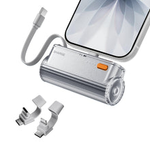 Carica l'immagine nel visualizzatore di Gallery, SHARGE Flow Mini Go 22,5W 5800mAh Power Bank con Cavo Integrato PD