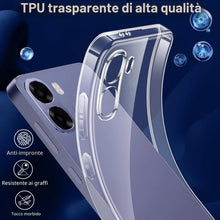 Carica l'immagine nel visualizzatore di Gallery, Captor Cover per Oppo A6x / A6k, Custodia Trasparente in Silicone Morbido, Sottile, Anti-Graffio, Protezione Fotocamera,