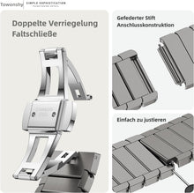 Carica l'immagine nel visualizzatore di Gallery, Cinturino Originale Titan Compatibile con Apple Watch Cinturino Ultra/Ultra 2, Se, Serie 10/9/8/7/6/5/4/3/2/1 49mm 46mm 
