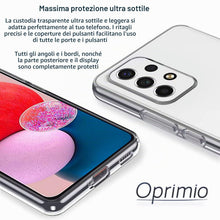 Carica l'immagine nel visualizzatore di Gallery, Oprimio Cover Trasparente per Samsung A33 5G [Cover in Silicone] [100% Trasparente] [Materiale Tedesco] [Ultra Sottile] 