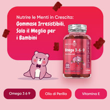 Carica l'immagine nel visualizzatore di Gallery, Omega 3 per Bambini, Antiossidante, Vegan Omega 3, Olio di Perilla ALA 60%
