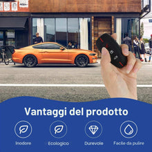 Carica l'immagine nel visualizzatore di Gallery, Custodia in silicone compatibile con chiavi auto Ford a 3 tasti (solo Keyless Go) – Custodia protettiva di alta qualità 