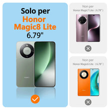 Carica l'immagine nel visualizzatore di Gallery, Cover per Honor Magic 8 Lite 5G - Nero