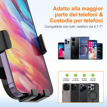 Carica l'immagine nel visualizzatore di Gallery, GRIFEMA Porta cellulare auto per bocchette aria, da 4,7 a 7 pollici