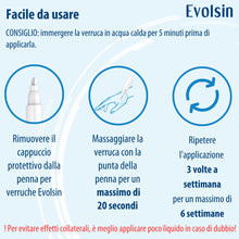 Carica l'immagine nel visualizzatore di Gallery, Evolsin Penna-antiverruca contro le verruche, 3 ml