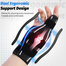 Carica l'immagine nel visualizzatore di Gallery, YIIFELL Tutore Pollice Destro e Sinistro Regolabile, Tutore per Rizoartrosi Ergonomico per Tendinite, Tenosinovite di De