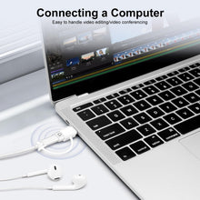 Carica l'immagine nel visualizzatore di Gallery, Adattatore Audio da USB C a Lightning, Convertitore HiFi per Cuffie da USB C Maschio a Lightning Femmina, compatibile co