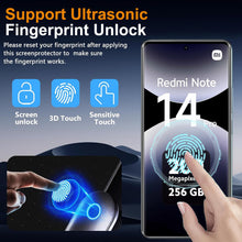 Carica l'immagine nel visualizzatore di Gallery, Pellicola Vetro Temperato per Xiaomi Redmi Note 14 Pro 5G(Non per 4G)/Xiaomi Poco X7 5G, 2 Pezzi Pellicola Protettiva e 