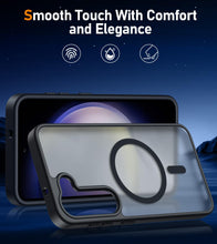 Carica l'immagine nel visualizzatore di Gallery, ivencase Magnetica Cover per Samsung Galaxy S23 5G, Nero