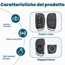Carica l'immagine nel visualizzatore di Gallery, Hyundai Guscio Chiave Auto Compatibile con i10 i20 i30 i40 ix20 ix30 ix25 ix35 ix45 ix55, 3 Tasti Telecomando Ricambio C
