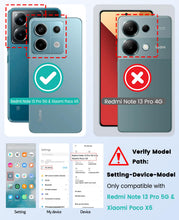 Carica l'immagine nel visualizzatore di Gallery, SineOrdo Cover Xiaomi Redmi Note 13 Pro 5G &amp; POCO X6 5G Custodia, Ultra Sottile Custodia Xiaomi Redmi Note 13 Pro 5G &amp; P