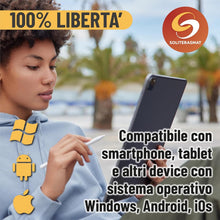 Carica l'immagine nel visualizzatore di Gallery, Penna Tablet Universale Ricaricabile USB-C – Pennino Touch per iPad, Tablet Android e Windows, Stylus Capacitivo per Scr