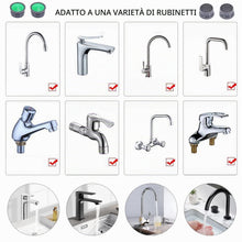 Carica l'immagine nel visualizzatore di Gallery, Confezione da 10 aeratori per rubinetti con guarnizione da 10 pezzi, limitatore rubinetto, accessori da bagno, inserti f