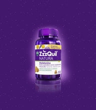 Carica l'immagine nel visualizzatore di Gallery, ZzzQuil Natura Melatonina Integratore per Dormire, Gusto Mango e Banana, Con Valeriana, Camomilla, Vitamina B6 e Estratt