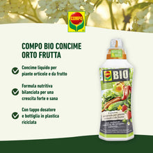Carica l'immagine nel visualizzatore di Gallery, COMPO BIO Concime Liquido Per Piante Orticole e da Frutto, 1L