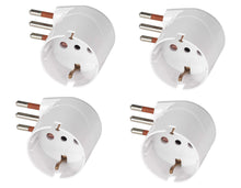 Carica l'immagine nel visualizzatore di Gallery, Rosi RSFP78027/4 Unika, Bianco, Spina 10A, Set di 4 Pezzi