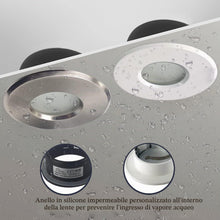 Carica l'immagine nel visualizzatore di Gallery, Sweier 5W IP65 Impermeabile LED da Incasso a Downlight, 230V Bianco Caldo 3000K 430LM, Adatto per Faretti da Bagno e Cuc