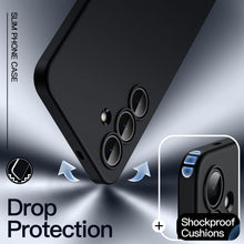 Carica l'immagine nel visualizzatore di Gallery, JETech Cover Slim per Samsung Galaxy S25 FE, Nero