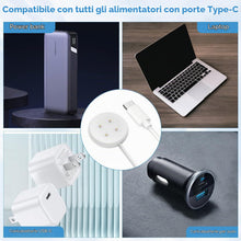 Carica l'immagine nel visualizzatore di Gallery, MoKo Caricatore USB-C Compatibile con Google Pixel Watch 3/2