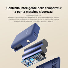 Carica l'immagine nel visualizzatore di Gallery, Xiaomi 33W Power Bank 10000mAh, Cavo USB-C, Ricarica Rapida, Blu Ghiaccio