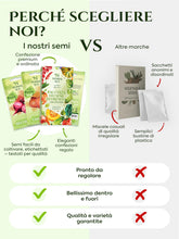 Carica l'immagine nel visualizzatore di Gallery, HERBAL AGE Kit Semi Ortaggi, 12 Varietà di Semi Orto – 5100 Semi da Piantare, Pomodori, Carote, Cetrioli, Zucchine – Ide