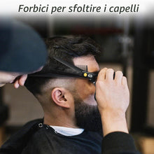 Carica l'immagine nel visualizzatore di Gallery, CIICII Forbici Parrucchiere Professionali, 6,7″ Forbici Capelli (Nero)