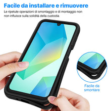 Carica l'immagine nel visualizzatore di Gallery, CENHUFO Cover Samsung Galaxy A16 4G/5G / A17 4G/5G / A26 5G, 360 Gradi Antiurto con Protezione Schermo Integrata, Rugged