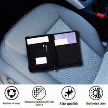 Carica l'immagine nel visualizzatore di Gallery, Cartella per Auto, 24 x 17,5 cm Organizer per Vano Portaoggetti, Cartella per Veicoli, Cartella auto Borsa Manuale, Port