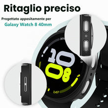 Carica l'immagine nel visualizzatore di Gallery, 5 Pezzi Cover Compatibile Con Samsung Galaxy Watch 9/8 40mm,Copertura Completa Custodia Rigida Pc, Hd Clear Pellicola Pr
