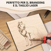 Carica l'immagine nel visualizzatore di Gallery, (9 Pezzi) Pannello Compensato 3mm, Compensato 3mm x 300 x 200 mm (+/- 0,5 mm), Pannello Legno Multiplex di Alta Qualità,