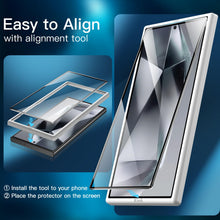 Carica l'immagine nel visualizzatore di Gallery, JETech Cover Opaca 5 in 1 per Samsung Galaxy S24 Ultra, Nero