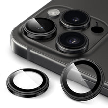 Carica l'immagine nel visualizzatore di Gallery, JETech Pellicola Fotocamera per iPhone 15 Pro/15 Pro Max, Titanio Nero
