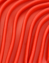 Carica l'immagine nel visualizzatore di Gallery, QWORK® 4 Pezzi Strumento Venatura Effetto Legno in Gomma, Rullo per Pittura a Struttura in Legno (Rosso, 7,4/8,7/13/15 c
