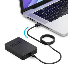 Carica l'immagine nel visualizzatore di Gallery, deleyCON 3,0m Cavo Mini USB 2.0 High Speed - Cavo di Ricarica e Dati per Telefoni, Smartphone, Tablet, Navigatori e Micr