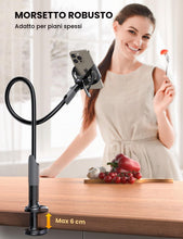 Carica l'immagine nel visualizzatore di Gallery, Lamicall Supporto Telefono, Collo D'oca Supporto Regolabile - Universale Stand per iPhone 17 16 15 14 13 Pro Max, Plus M