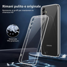 Carica l'immagine nel visualizzatore di Gallery, Captor Cover Trasparente per Samsung Galaxy A25 5G, Custodia TPU in Silicone Flessibile Morbida e Sottile, Alta Qualità 