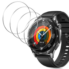 Carica l'immagine nel visualizzatore di Gallery, Vetro Temperato per Huawei Watch GT 5 (46MM) Protezione, 4 Pezzi Pellicola Protettiva 9H Durezza Anti-Graffio Temperato 
