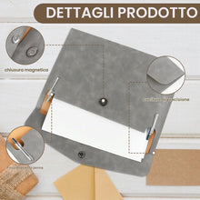 Carica l'immagine nel visualizzatore di Gallery, Porta Documenti Auto, A5 Portadocumenti da Viaggio, Porta Libretto Auto, portadocumenti auto portalibretto per Assicuraz