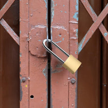 Carica l'immagine nel visualizzatore di Gallery, Confezione da 4 lucchetti, arco lungo, lucchetto da 32 mm, chiave uguale, lucchetti con chiave, serratura di sicurezza p