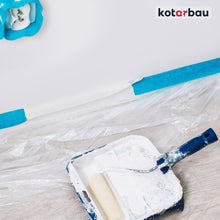 Carica l'immagine nel visualizzatore di Gallery, KOTARBAU® Set di 6 Telo Copritutto Per Imbianchino - Polietilene - 4 x 5 m - Trasparente - Telo Plastica Trasparente Spe