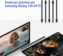Carica l'immagine nel visualizzatore di Gallery, 5 Pezzi Punte per Penna Tab S9 FE - Punte di Ricambio per S Pen Samsung Galaxy Tab S9 FE - Punte di Ricambio per Stilo G