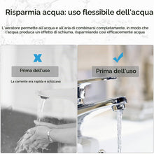 Carica l'immagine nel visualizzatore di Gallery, Aeratori per rubinetto in confezione da 3 pezzi di ricambio da 24 mm, aeratore filettato con beccuccio maschio in ottone