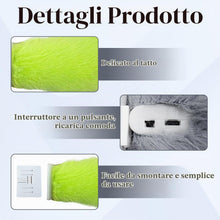 Carica l'immagine nel visualizzatore di Gallery, Coda Elettrica per Auto con Telecomando, Coda Pelosa per Auto, Con Suono attivato e Oscillazione a 3 Velocità, Coda Elet