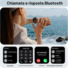Carica l'immagine nel visualizzatore di Gallery, 2026 Smartwatch Uomo Donna, 100+ Sportive Fitness Tracker con Sonno Contapassi Cardiofrequenzimetro, 1.96" Smartwatch co