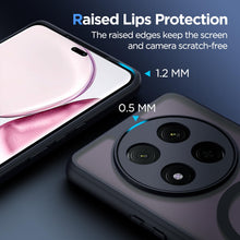 Carica l'immagine nel visualizzatore di Gallery, Oududianzi Cover Magnetica per Honor Magic 7 Lite 5G Compatibile con MagSafe, Traslucido Opaco Retro Sottile Antiurto Ce